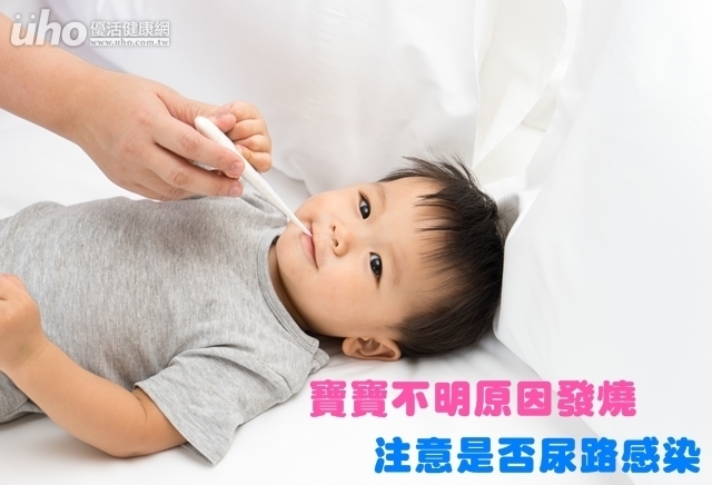 寶寶不明原因發燒　注意是否尿路感染