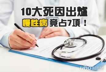 10大死因出爐　慢性病竟占7項！