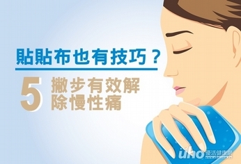 貼貼布也有技巧?5撇步有效解除慢性痛
