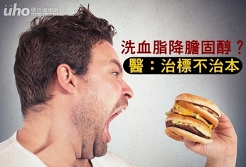 洗血脂降膽固醇?醫:治標不治本