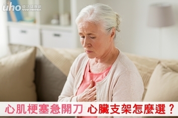 心肌梗塞急開刀 心臟支架怎麼選?