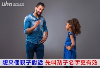 想來個親子對話 先叫孩子名字更有效