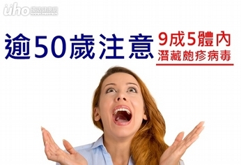 逾50歲注意！9成5體內潛藏疱疹病毒