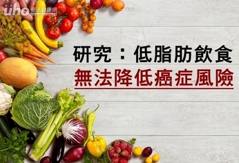 研究:低脂肪飲食 無法降低癌症風險