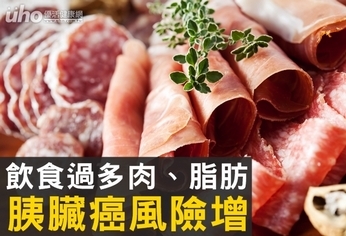 飲食過多肉、脂肪　胰臟癌風險增