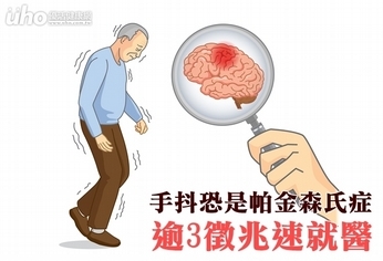 手抖恐是帕金森氏症 逾3徵兆速就醫