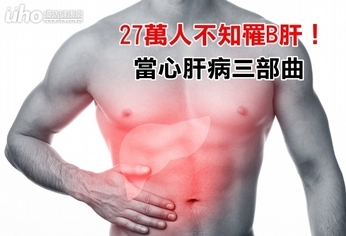 27萬人不知罹B肝!當心肝病三部曲