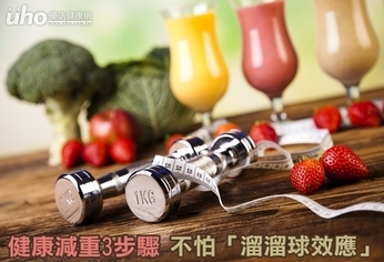 健康減重3步驟 不怕「溜溜球效應」
