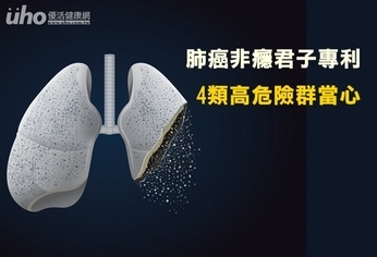 肺癌非癮君子專利 4類高危險群當心