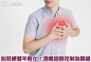 心肌梗塞年輕化!壞膽固醇控制為關鍵