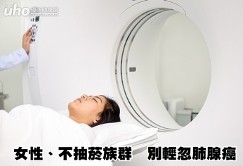 女性、不抽菸族群 別輕忽肺腺癌