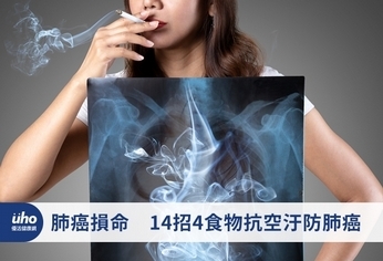 肺癌損命　14招4食物抗空汙防肺癌