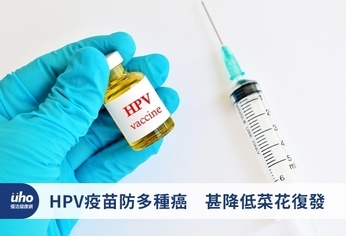 HPV疫苗防多種癌　甚降低菜花復發