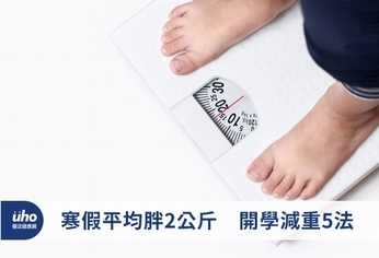 寒假平均胖2公斤 開學減重5法