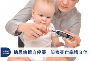 糖尿病擅自停藥 染疫死亡率增8倍