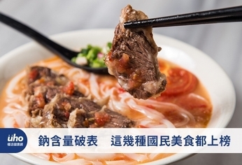 鈉含量破表　這幾種國民美食都上榜